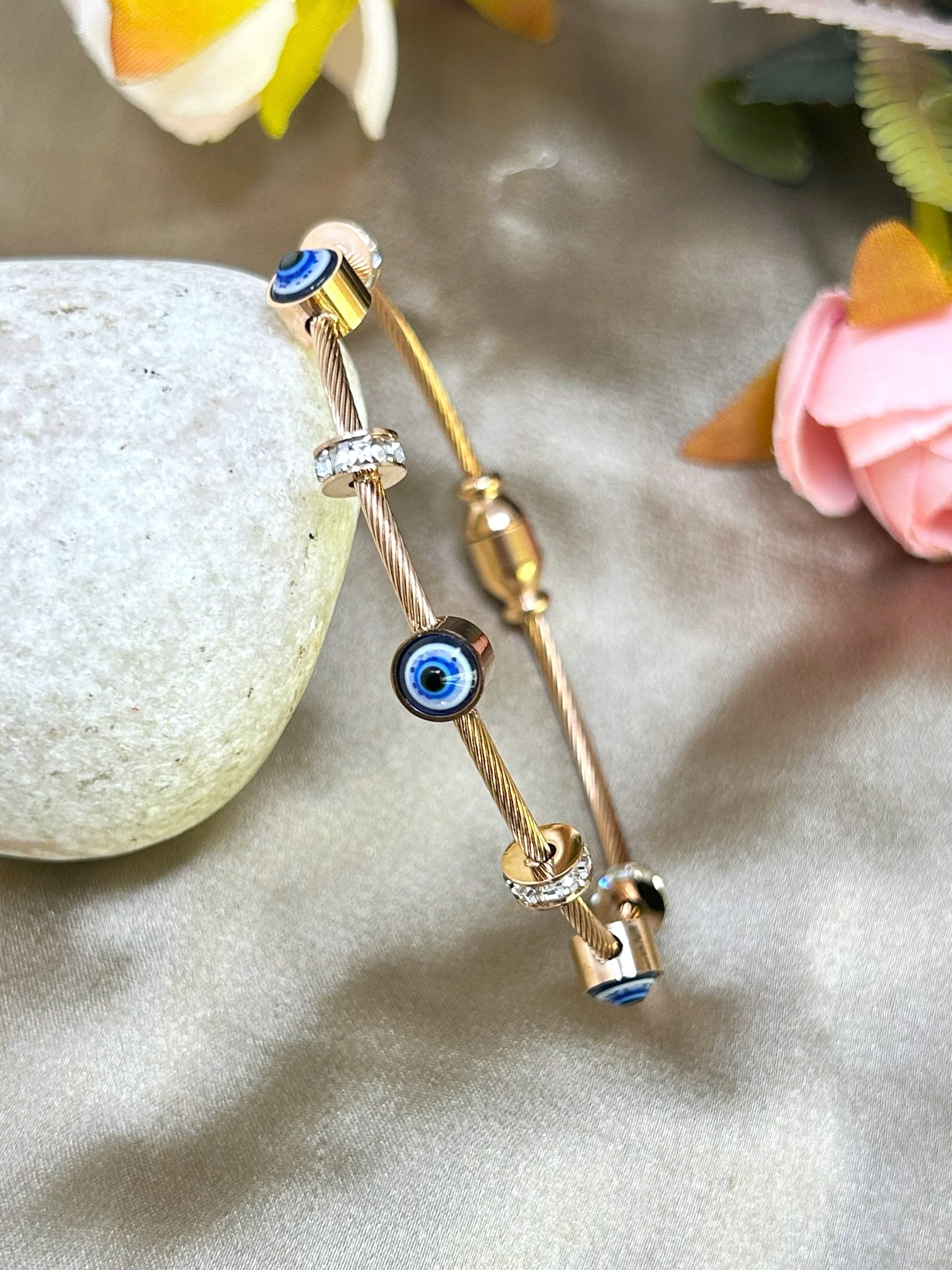 Demi Fine Anti Tarnish Evil Eye Bracelet – Chic Women's Jewelry for Lasting Style
