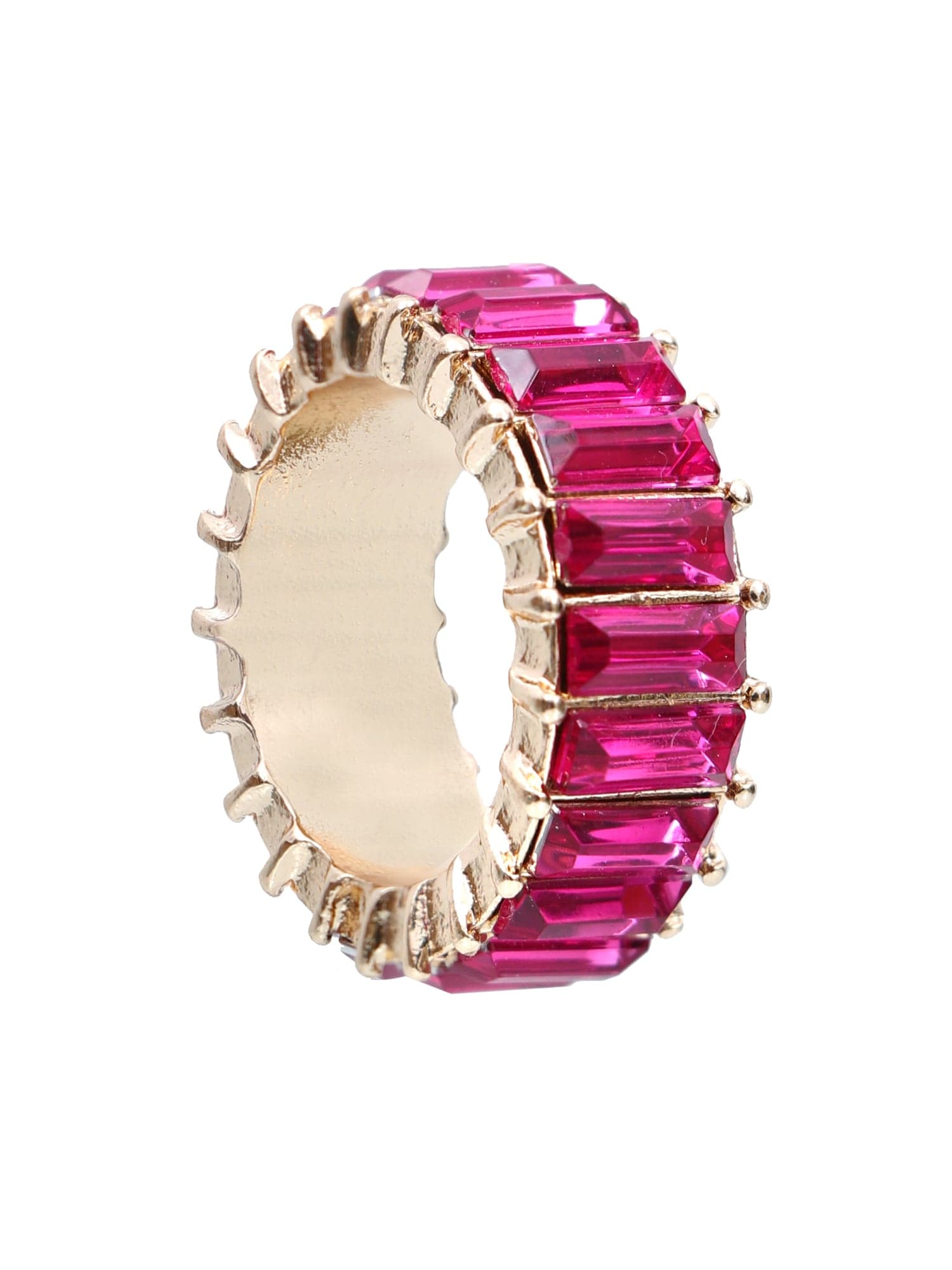 Elegant Aquamarine and Amethyst Women's Crystal Ring Collection