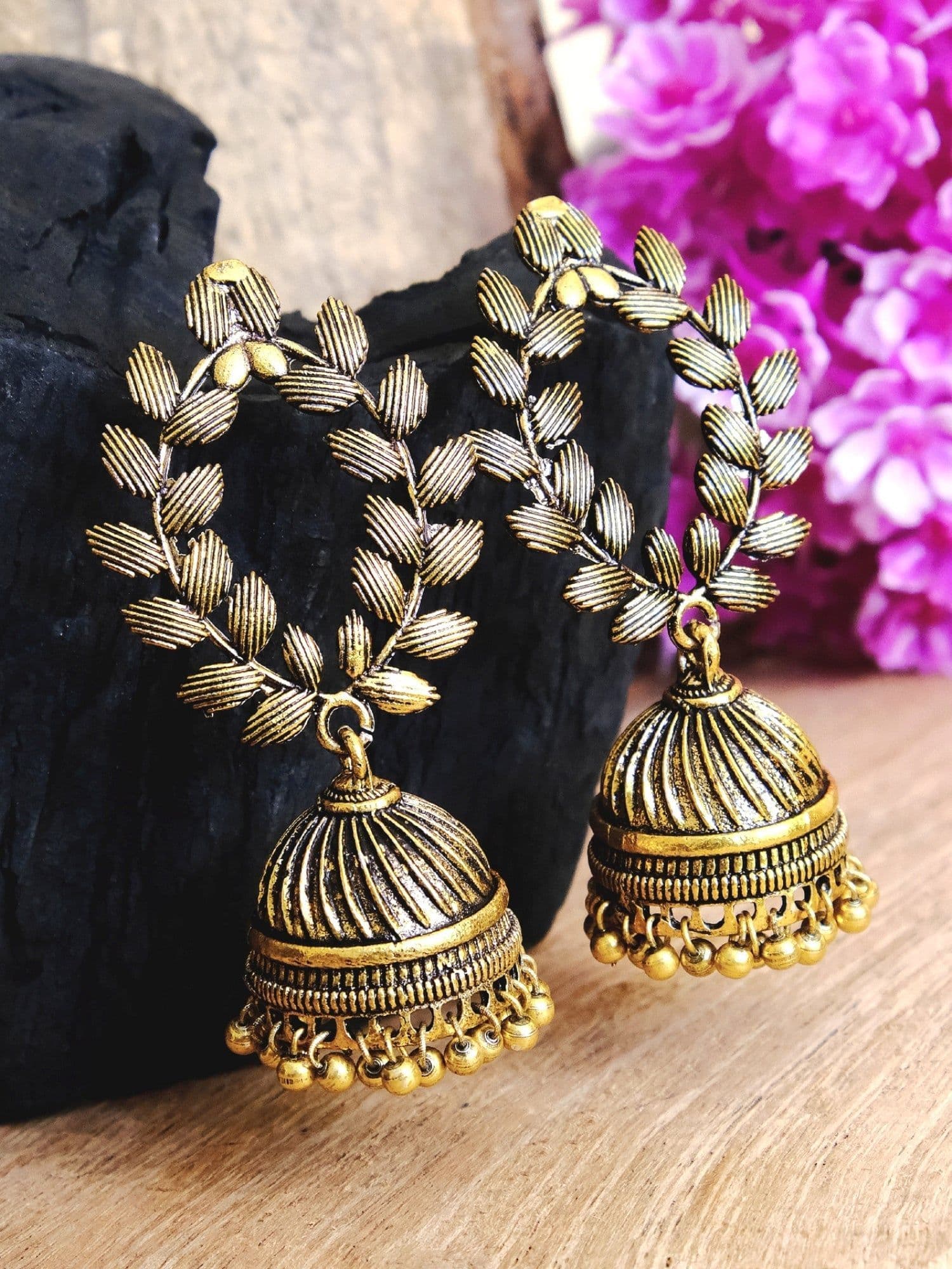Endearing Silver Oxidised Earrings For Women And Girls