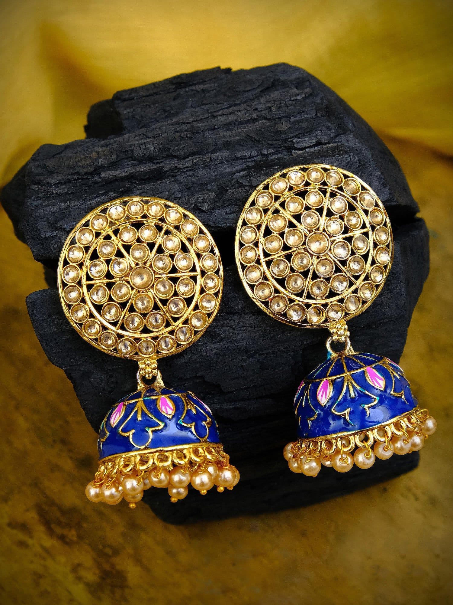 Chic Traditional Jhumki Earrings for Fashion Forward Females