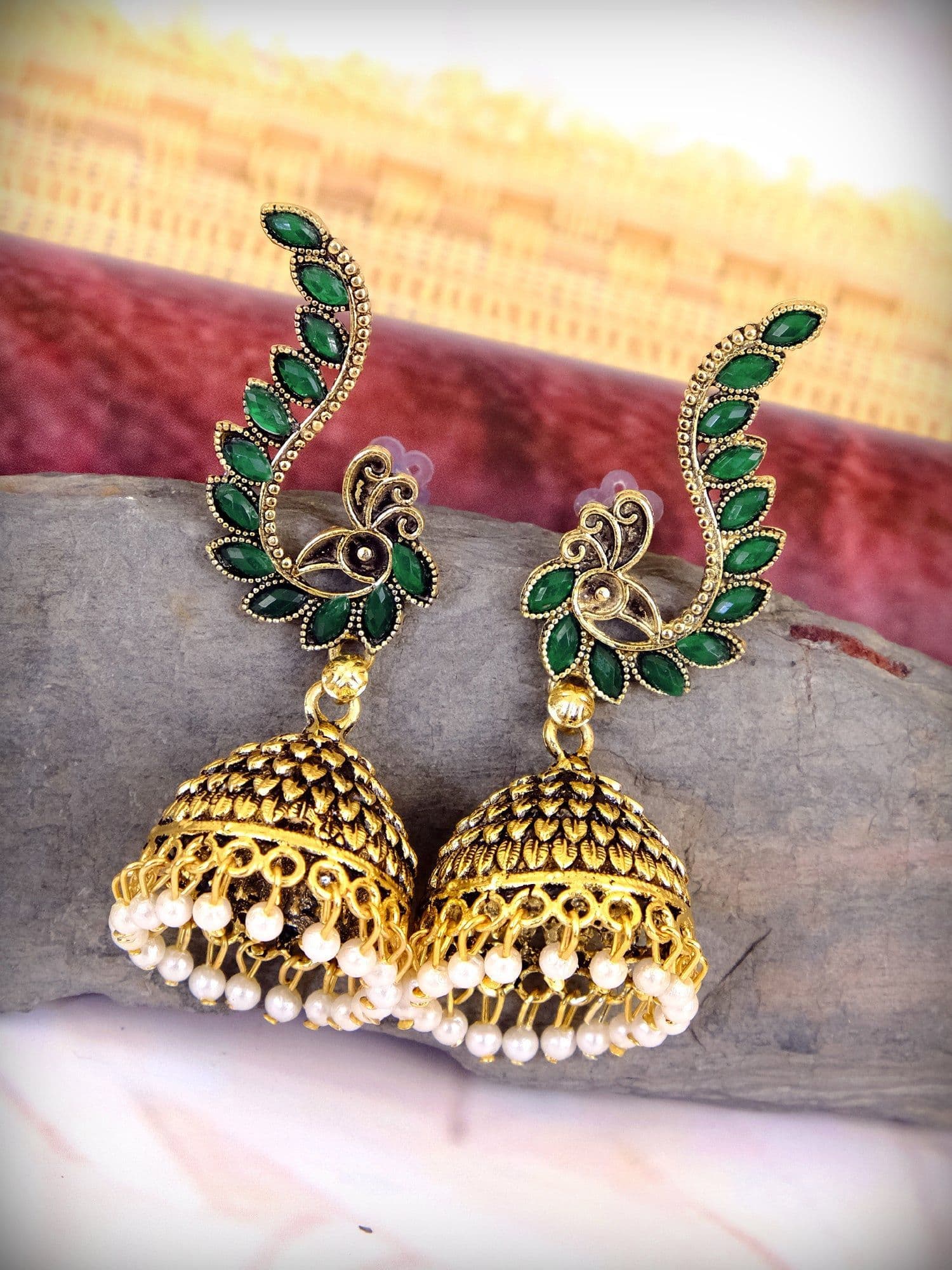 Elegant Traditional Jhumki & Jhumka Earrings for Women | Ethnic Indian Jewelry Online