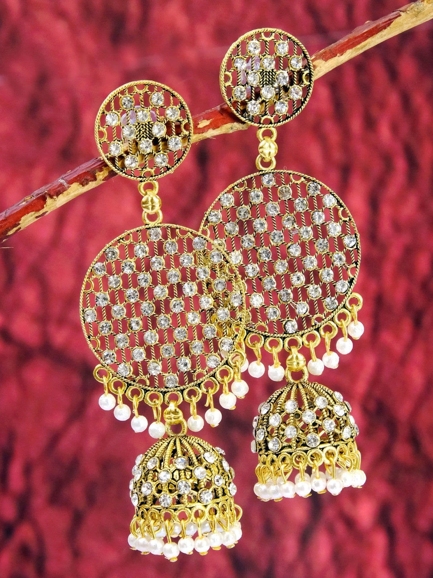 Exotic Jhumki Earrings for Women—Traditional Jhumka Design for Trendy, Fashion-Forward Style