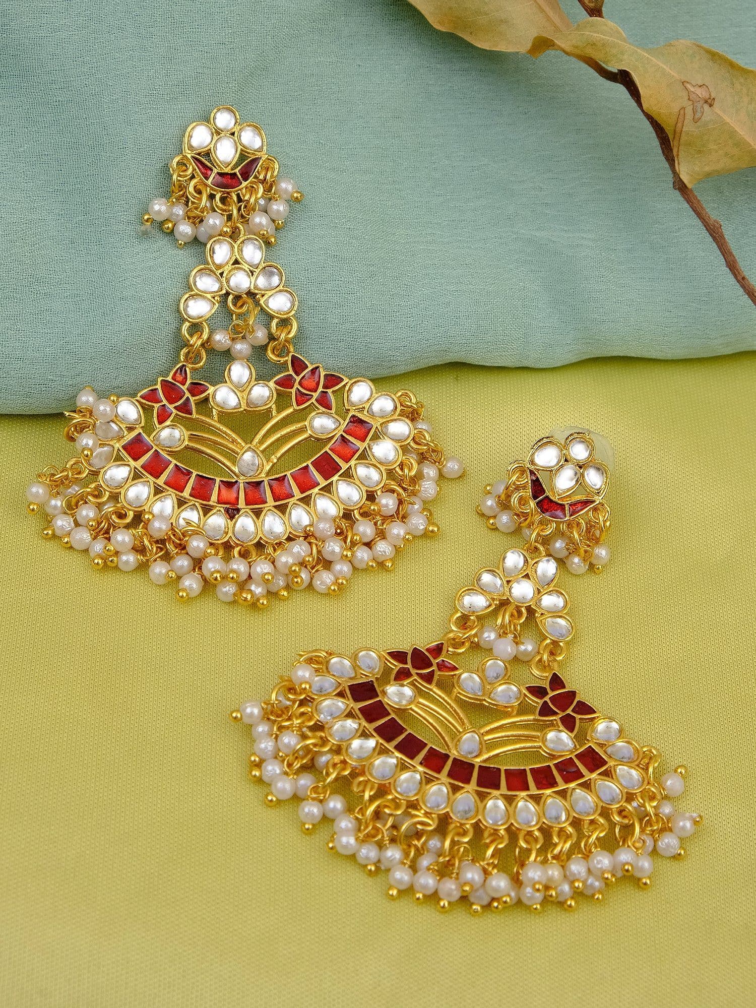 Traditional Charm Jhumki Earrings for Fashionable Females