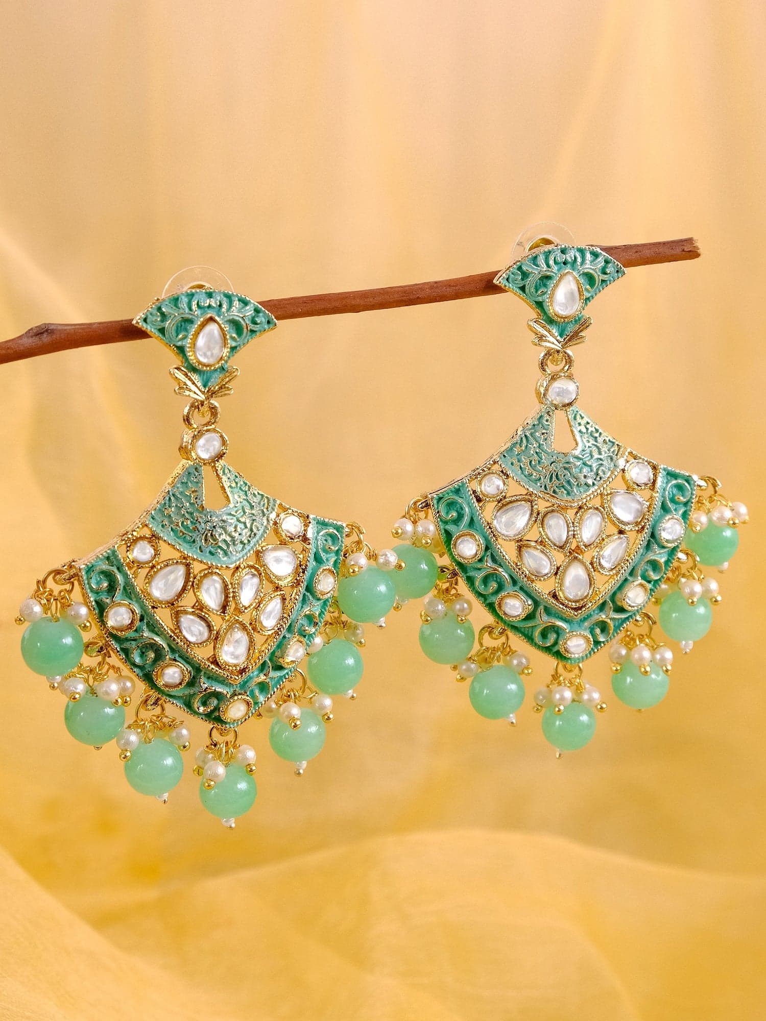 Elegant Traditional Jhumki Earrings For Chic Women