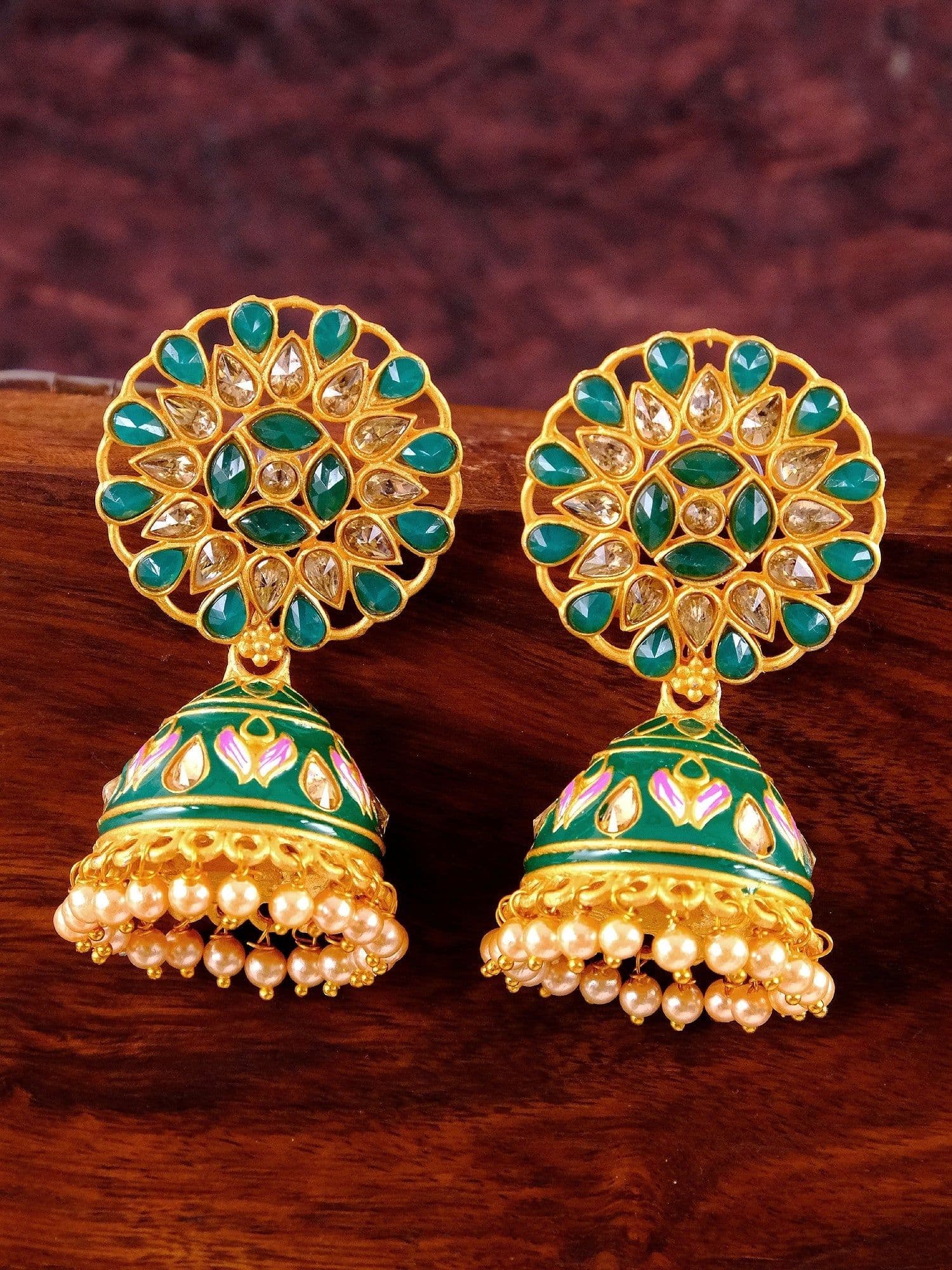 Glamorous Traditional Jhumki Earrings for Fashion Forward Women