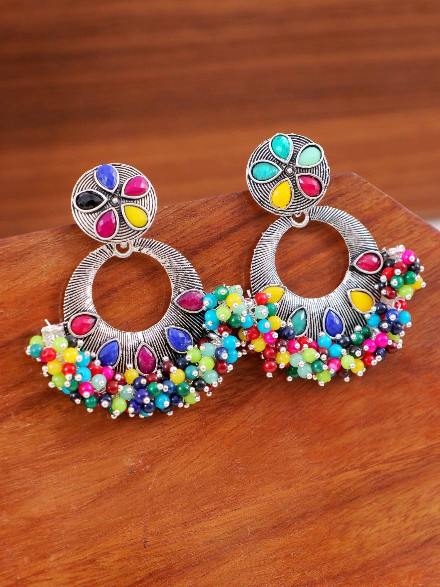 Traditional Oxidised Earrings – Designed Especially For Women