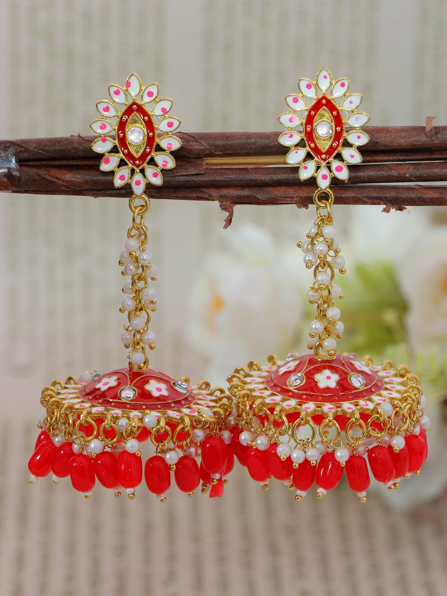 Flaunt Your Tradition with Elegant Jhumki Earrings – Shop Unique Indian Jewelry Online