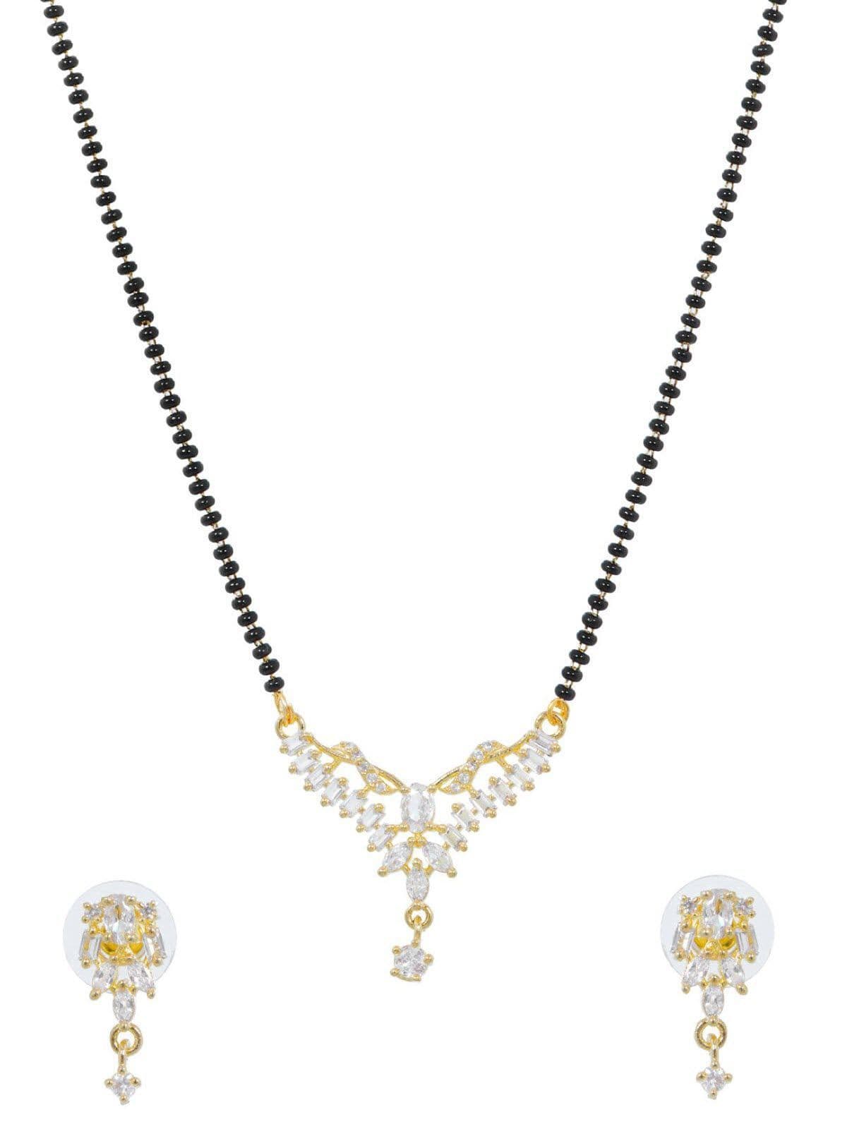 Elegant Beaded Mangalsutra Set - Timeless Bridal Jewellery