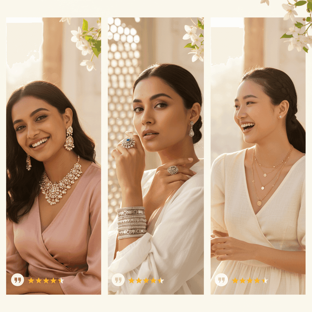 Happy Customer Review on swadevjewels