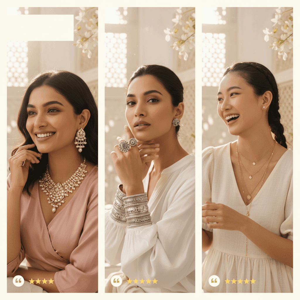 Happy Customer Review on swadevjewels